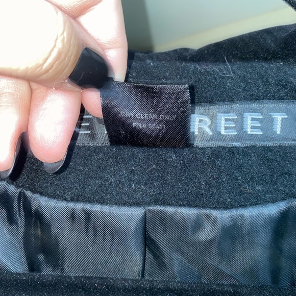 Gently Used Fleet Street Wool Hooded Long Coat 14 - Picture 12 of 12